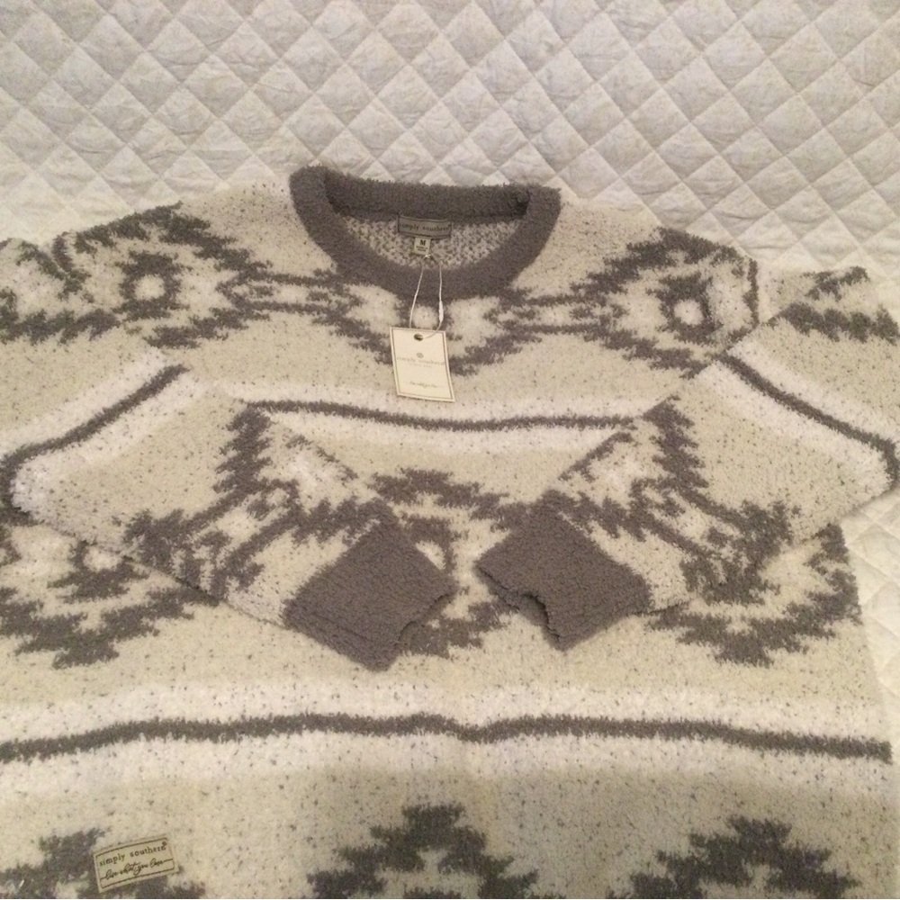 Simply Southern women’s Aztec patterned sweater